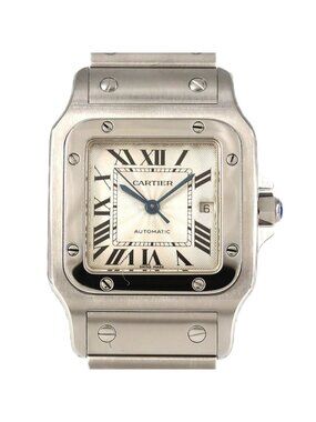 Cartier Santos Galbe LM SS Automatic Winding Watch
